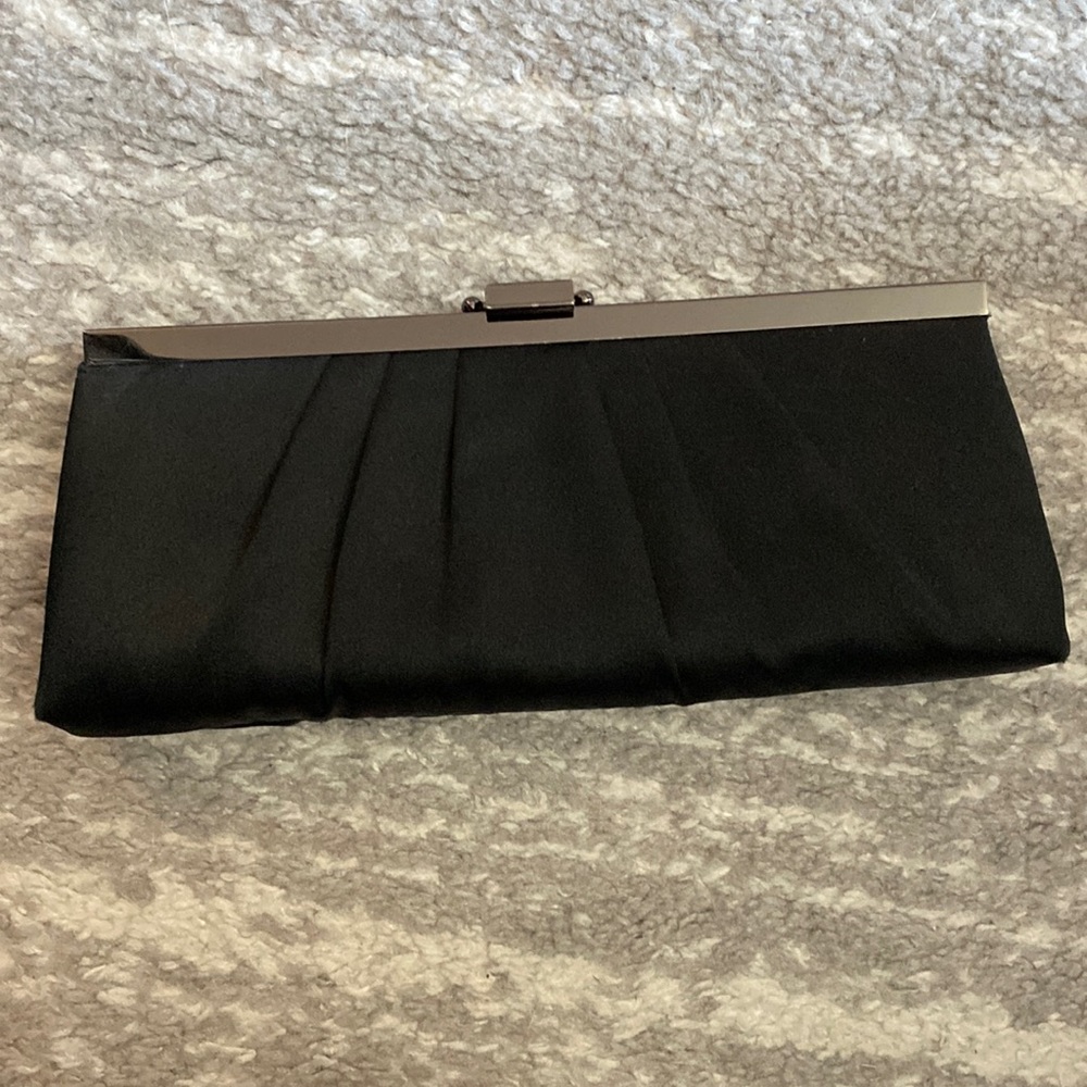 Jessica Mcclintock Black Evening Clutch